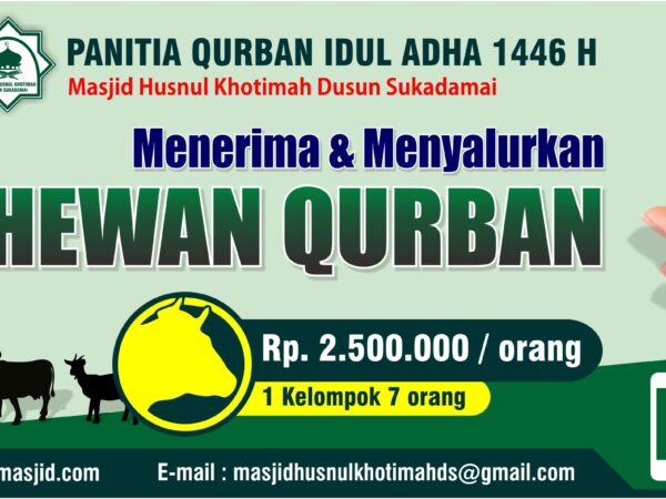 Mari Berqurban di Masjid Husnul Khotimah