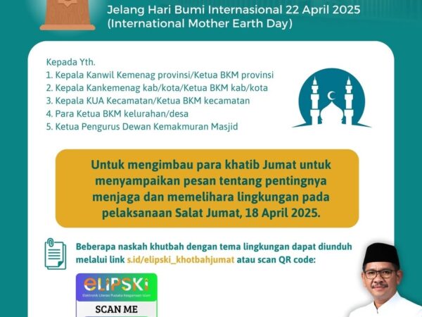 Himbauan Khutbah Jum'at bertema lingkungan